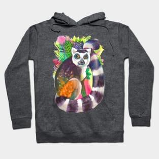 Ringtail Lemur Magic Forest Hoodie